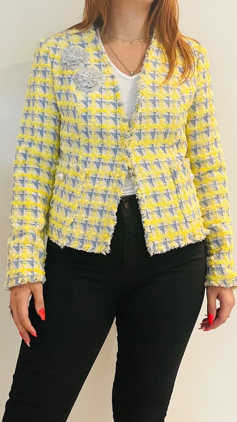 Saco Tweed Yellow