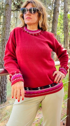 Sweater Guardas Bordeux - CUSTOMIZATE