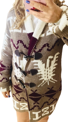 Saco Cardigan Vicuña - CUSTOMIZATE