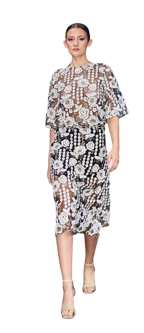 Conjunto Blusa y Falda Kimaya