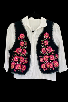 Chaleco Flower Power Reversible en internet
