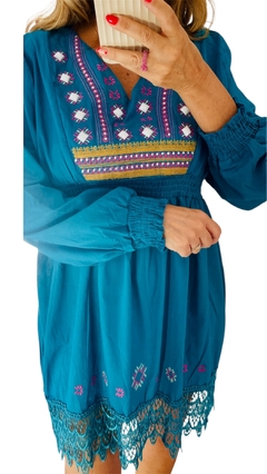 Blusa Bordada Rueda de la Fortuna - comprar online