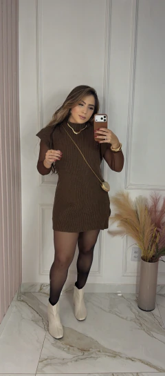 Vestido Colete - Tricot Mousse - comprar online