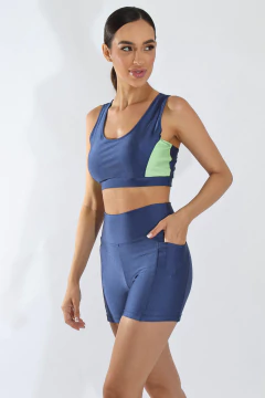 Shorts Run Azul - loja online