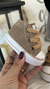 Botita gamuza #Beige - tienda online