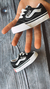 MEDIA CURVA ZAPA TIPO VANS #Negra - tienda online