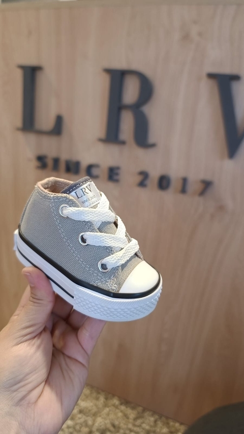 BOTITAS LONA #Gris - comprar online