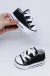 ZAPATILLAS LONA CAÑA BAJA #Negra