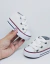 BOTITA LONA #Blanca BAN/BORDO - tienda online