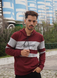 BUZO BICOLOR RED - comprar online