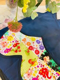 Cruzado Patch Azul - comprar online