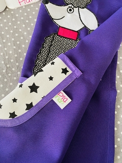 Pechera Caniche Violeta en internet