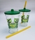 20 Copos com tampa e canudo personalizados 480ml