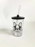 20 Copos com tampa e canudo personalizados 480ml - loja online