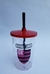 50 Copos Com Tampa e Canudo 480ml Personalizados