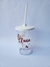 20 Copos com tampa e canudo personalizados 480ml