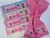 Kit 5 toalhas lavabo personalizadas