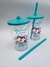 20 Copos com tampa e canudo personalizados 480ml - comprar online