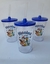 50 Copos Com Tampa e Canudo 480ml Personalizados - Lembrança Encantada