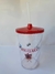 Imagem do 50 Copos Com Tampa e Canudo 480ml Personalizados