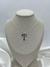 Collar de Cruz con piedras de colores