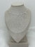 Collar corazones y piedritas