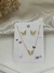 Conjunto mariposa con piedritas