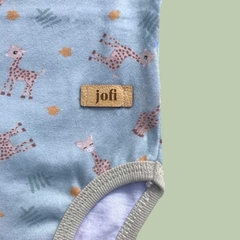 BODY JIRAFA CON PICOT - MANGA CORTA - Tienda Jofi