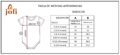 BODY JIRAFA CON PICOT - MANGA CORTA - tienda online