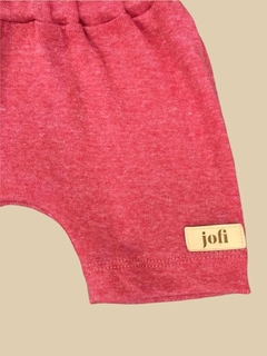 SHORT RIBB - BORDÓ JASPEADO - comprar online