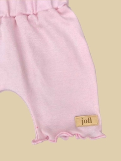 SHORT RIBB - ROSA CON RULOTE - comprar online