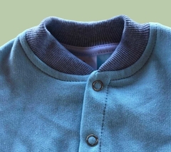 SAQUITO FRISADO BEBË- CELESTE - comprar online