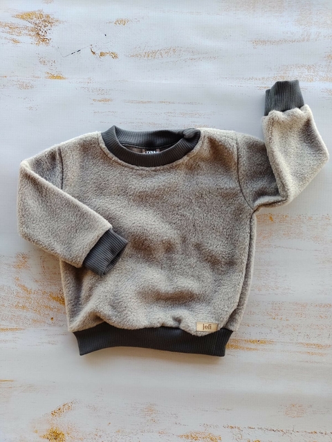 BUZO POLAR GRIS DOLPHIN