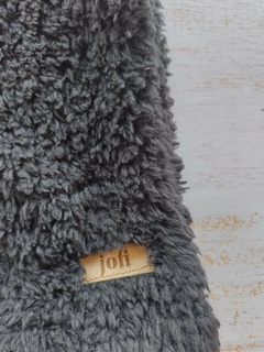 CHALECO CORDERITO BIFAZ- NEGRO - comprar online