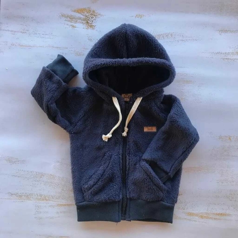 CAMPERA POLAR SOFT AZUL