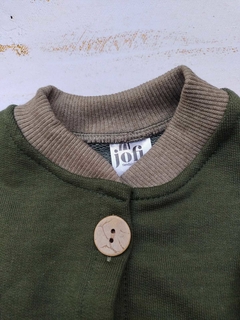 SAQUITO RUSTICO - VERDE - comprar online