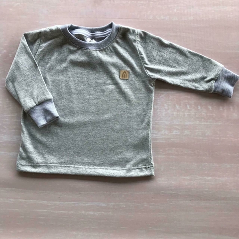 CAMISETA LAUTI- GRIS MELANGE