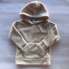 Buzo Polar con Capucha- Beige