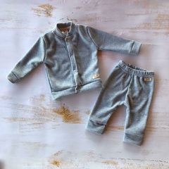 Ajuar 2 Piezas Gris
