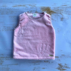 CHALECO POLAR SOFT- ROSA BEBE - comprar online