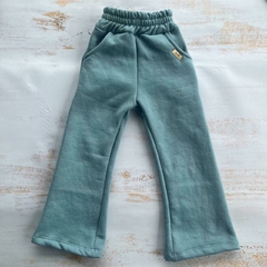 PALAZO DE FRISA- VERDE AGATA - comprar online