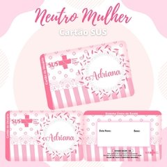 Cartão do SUS Personalizado - loja online