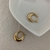 argollitas infladas gota gold - comprar online