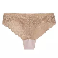 conjunto con aro y encaje camel Jesús Fernández - Fanny
