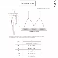 Conjunto sin aro encaje y tul - jesús fernandez - tienda online