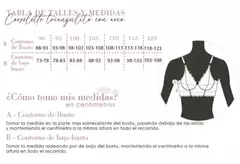 Corselette triangulito Peonia - victoria cossy - Fanny