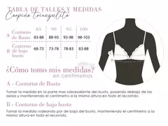 Imagen de conjunto triangulo encaje jazmín - victoria cossy