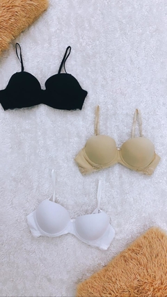 Soft con base, algodón y puntilla - Miss Bombay
