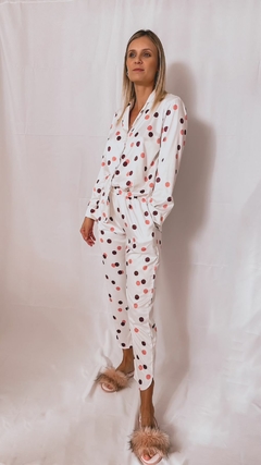 Conjunto camisero lunares - Constanza Vercelli - comprar online