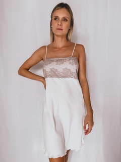 Vestido the sign Blanco - Constanza Vercelli - comprar online